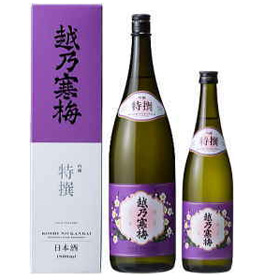 越乃寒梅 特撰（吟醸）化粧箱入